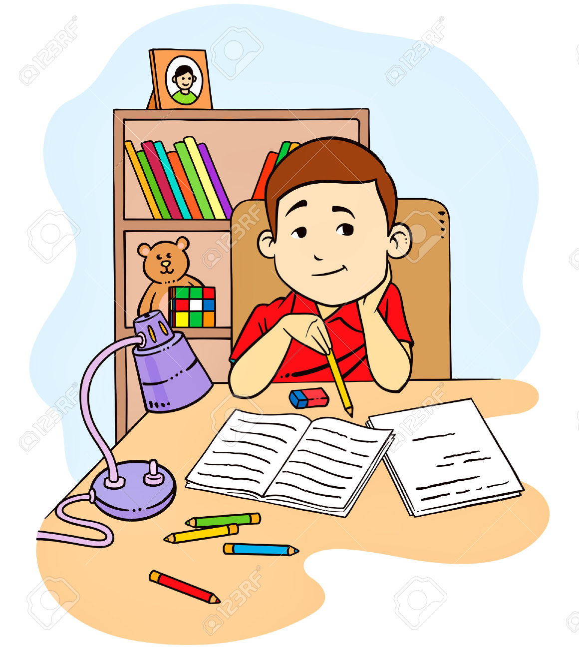 clipart homework book - photo #34