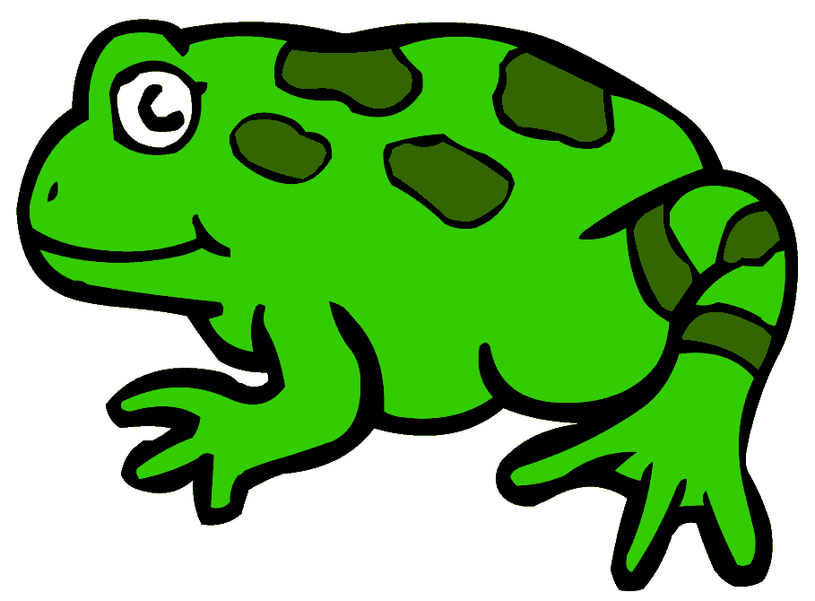 green frog clipart - photo #5