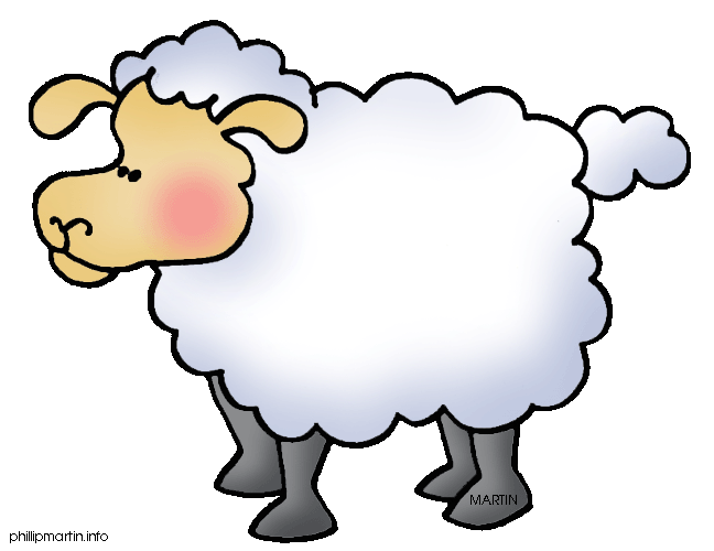 free clip art cartoon sheep - photo #17
