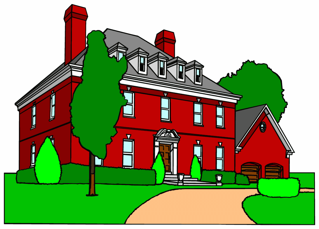 clipart mansion house - photo #11