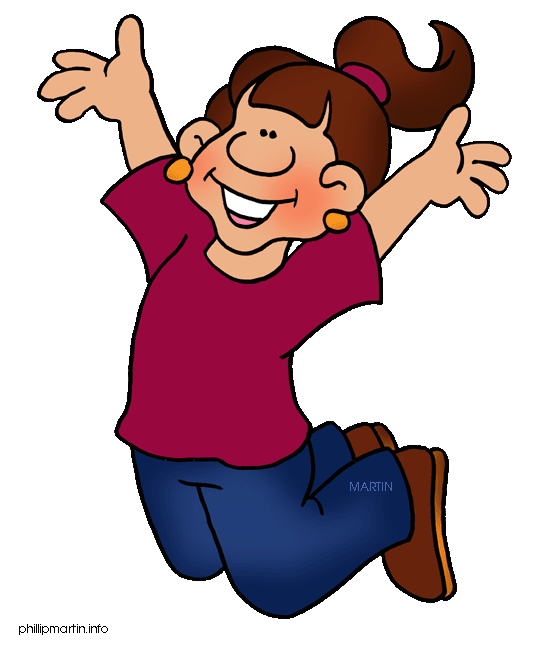 clipart woman jumping up and down - photo #42