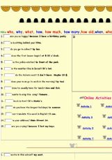 questions exercises question englishexercises age words english exercise